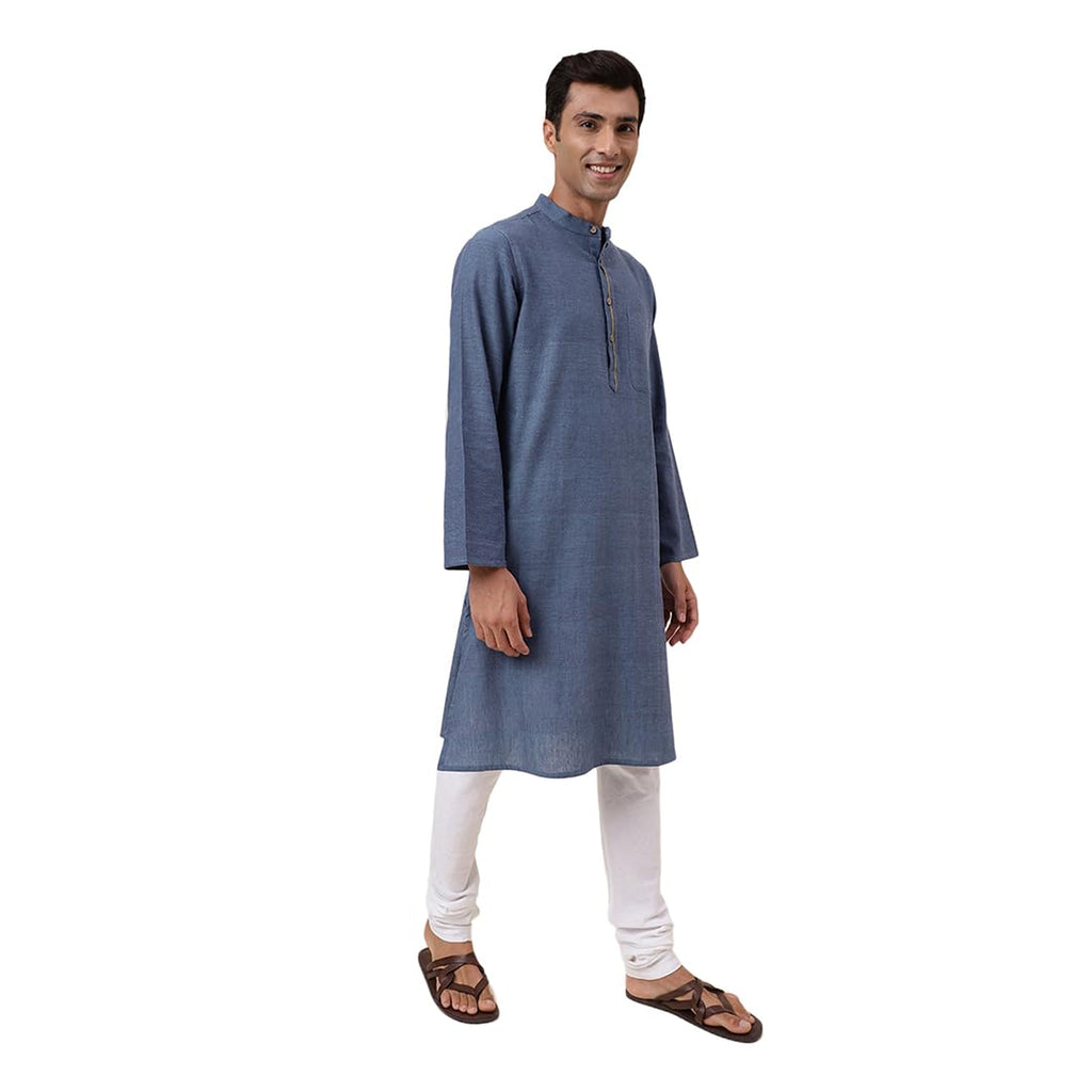 Fabindia Men'S Cotton Woven Comfort Fit Kurta