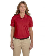 Ladies 56 oz Easy BlendPolo - WHITE - XS(D0102H7631J)