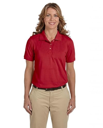 Ladies 56 oz Easy BlendPolo - WHITE - XS(D0102H7631J)