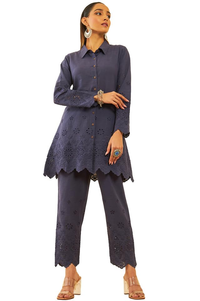 Soch Women Cotton A-Line Pant