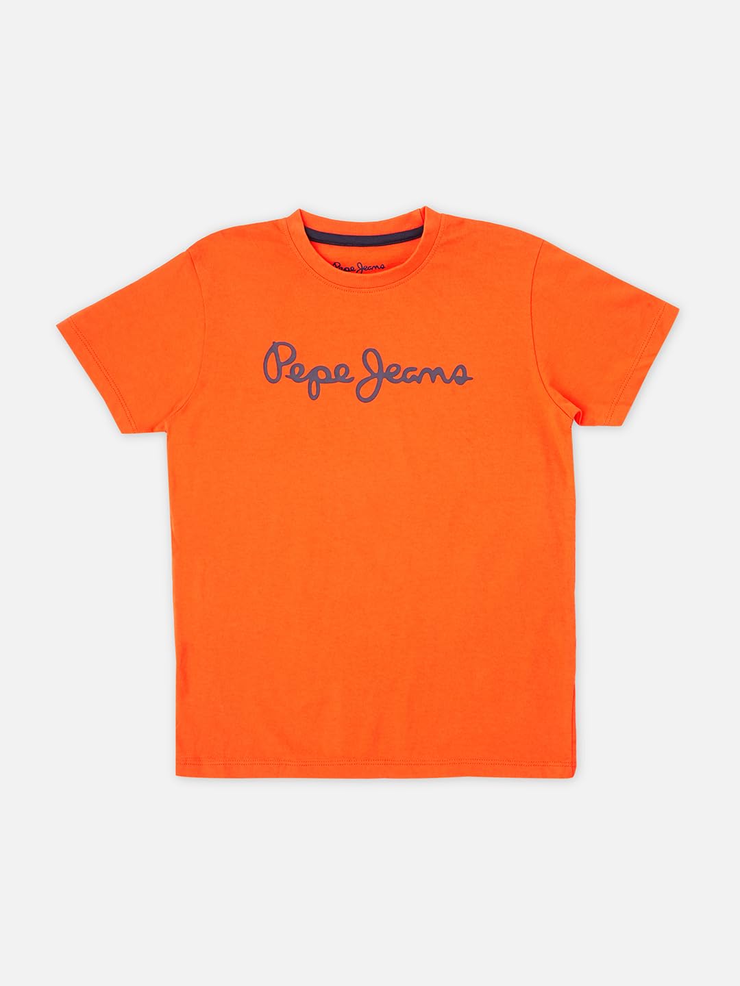 Pepe Jeans Boys Orange Short Sleeve T-Shirt