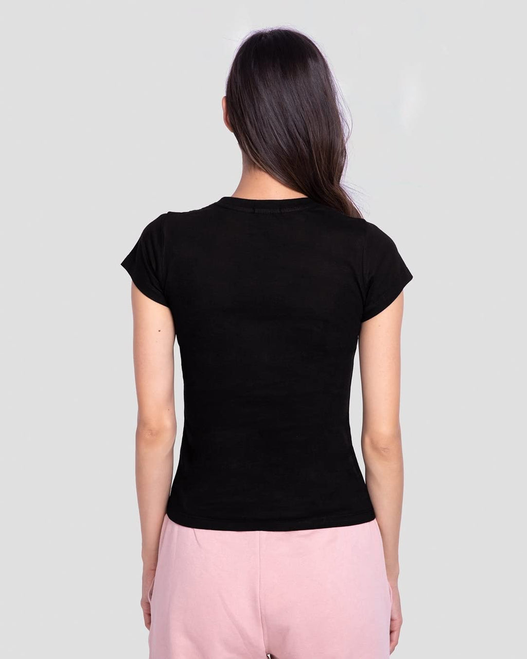 Bewakoof Womens Graphic Printed 100% Cotton T-Shirt - Slim Fit, Round Neck, Half Sleeves