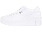 PUMA Women's Cali Wedge Sneaker, White White, 7.5