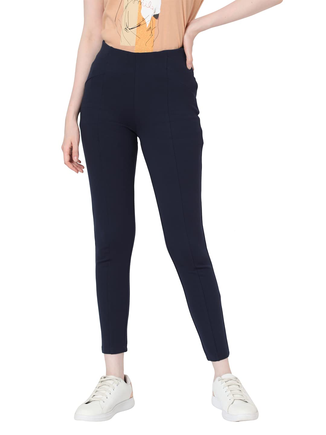 Vero Moda Skinny Fit Jeggings (10283269_Night Sky_Xl)
