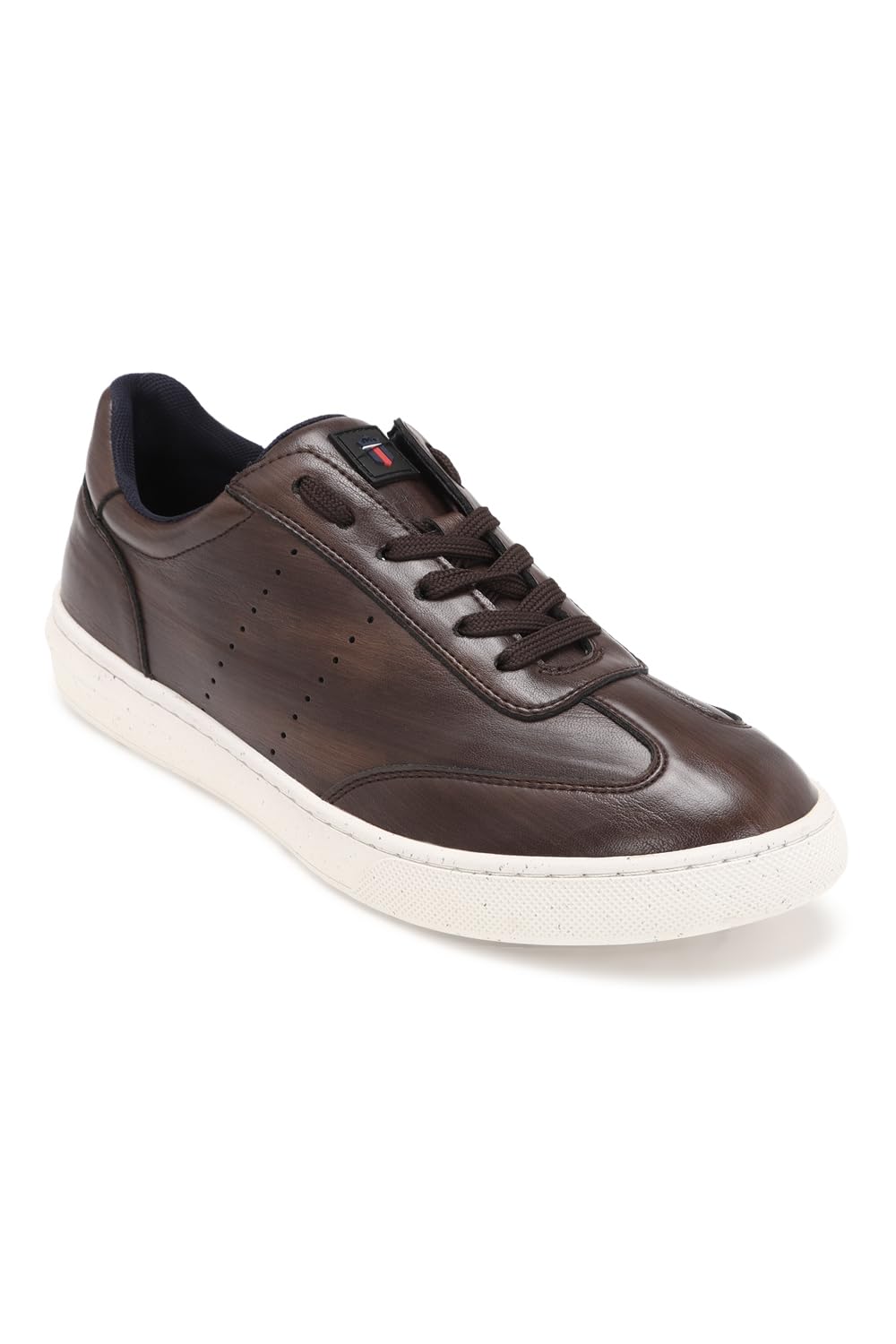 Louis Philippe Men Brown Lace Up Shoes Euro- 43