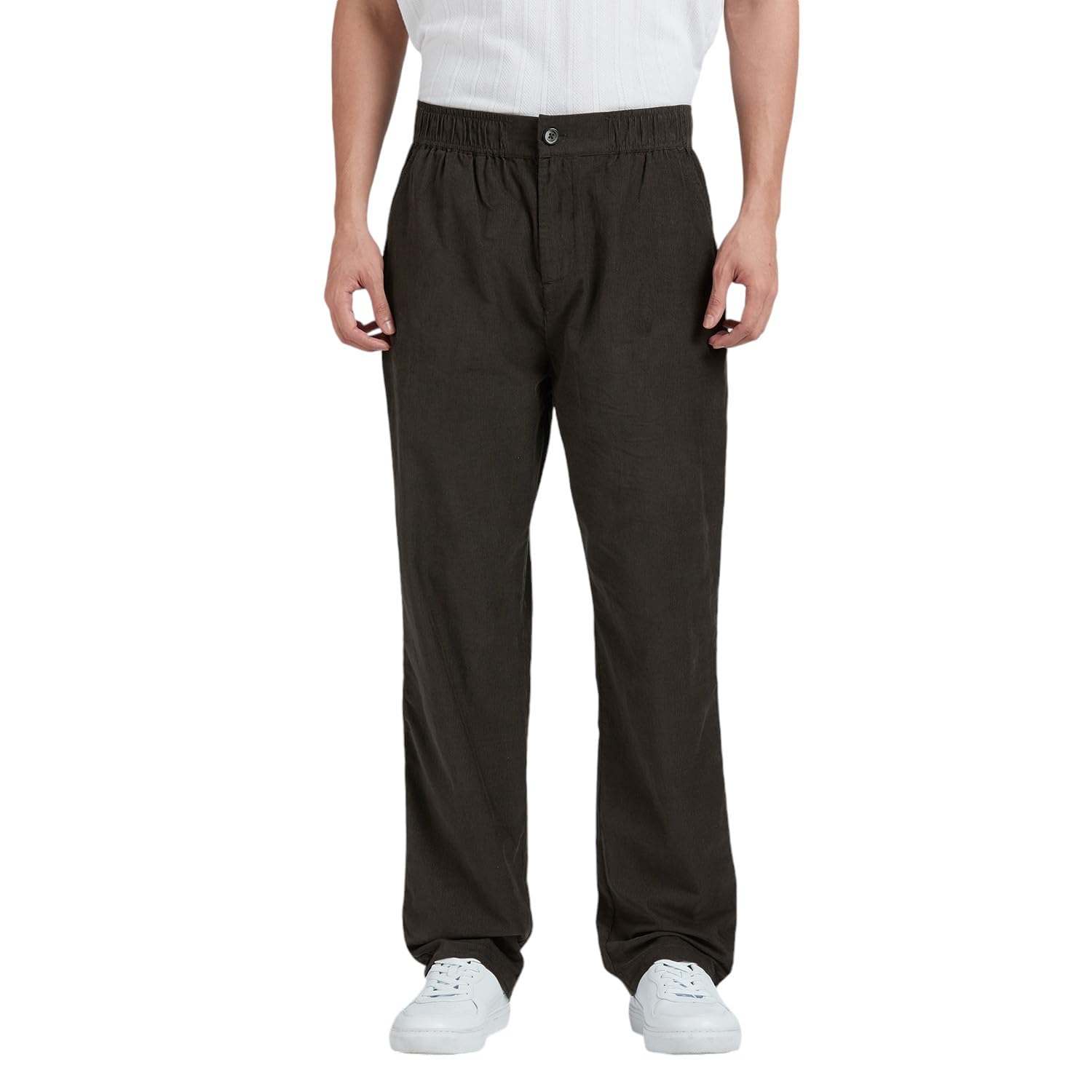 Pepe Jeans MenS Regular Pants (Pm211885_Olive Green