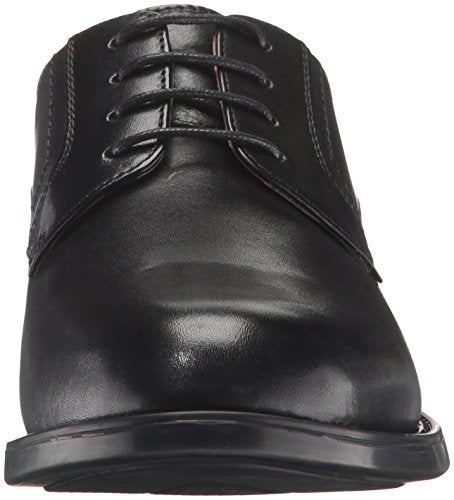 Florsheim mens Medfield Plain Toe Oxford Dress Shoe, Black, 9.5 US