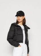 Kotty Women Full Sleeve Solid Hooded Puffer Jacket