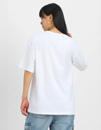 Juneberry Pack Of 2, 100% Pure Cotton, Round Neck, Oversized, Loose, Baggy Fit, Drop Shoulder, Graphic Printed, Half Sleeve T-Sh