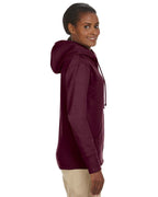 Ladies OrganicRecycled Heathered Fleece Full-Zip Hooded Sweatshirt - cHARcOAL - S(D0102H7ZQAJ)