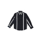 Pepe Jeans BoyS Striped Regular Fit Shirt (Pb302607_Navy