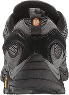 Merrell Mens Moab 2 Waterproof Hiking Shoe, Granite, 8 Wide US