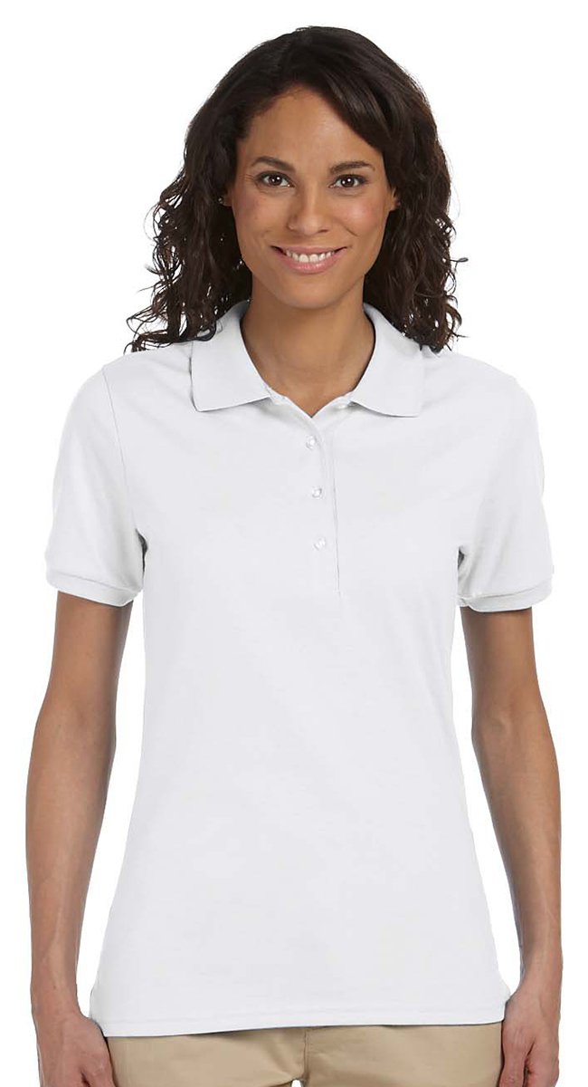 Ladies SpotShieldJersey Polo - LIgHT BLUE - S(D0102H2H55W)