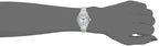 Timex Women's T2H371 Quartz Easy Reader Watch with White Dial Analogue Display and Silver Stainless Steel Bracelet Women's