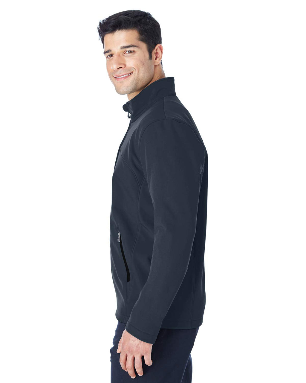 Mens Transport Soft Shell Jacket - BLAcK RED - S(D0102H7YW2X)