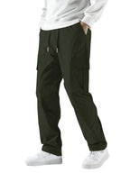 TAGAS Men Cargo Pants || Trousers Casual Pant || Cargo Pant || Pant || Track Pant for Man ||Men Cargo Pants Cotton||(MC-8) Green