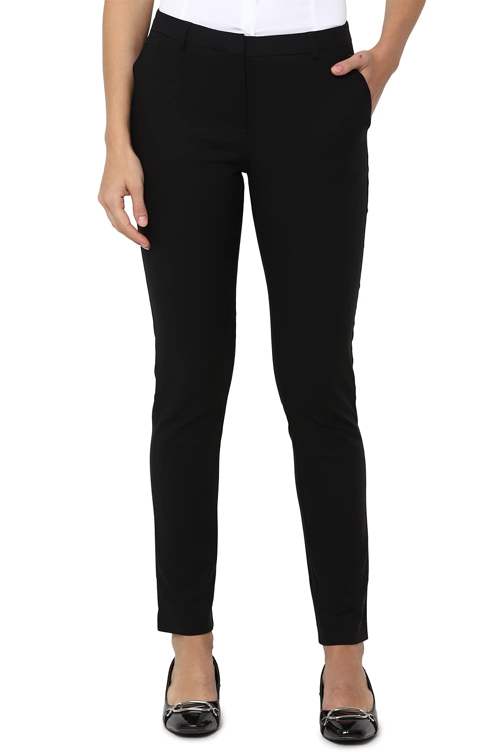 Allen Solly Women Cotton Stretch Pants