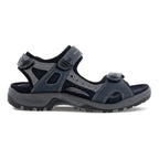 ECCO Men's Yucatan Sport Sandal, Marine Oil Nubuck, 7-7. 5