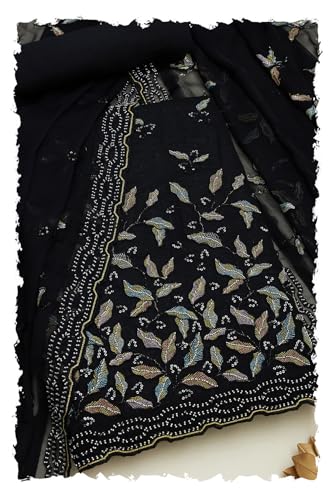 Soch Women Embroidered Unstitch Dress Material with Zari