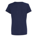Ladies Perfect-T V-Neck T-Shirt - MAROON - 3XL(D0102H7YWB6)