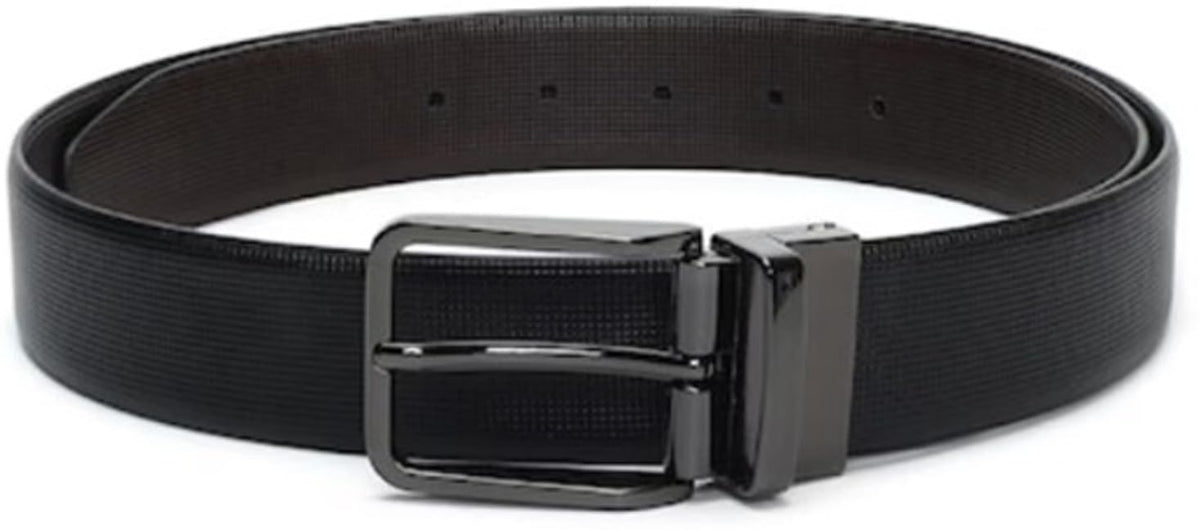 Men Formal, Casual, Party, Evening Brown, Black Genuine Leather Reversible Belt ()_642 44