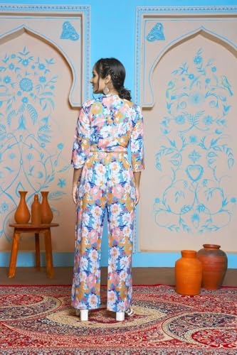 Leriya Fashion Rayon Blend Co Ord Set For Women | Summer Co Ord Set For Women | Formal Casual Style Co Ord Set For Women | Women