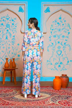 Leriya Fashion Rayon Blend Co Ord Set For Women | Summer Co Ord Set For Women | Formal Casual Style Co Ord Set For Women | Women