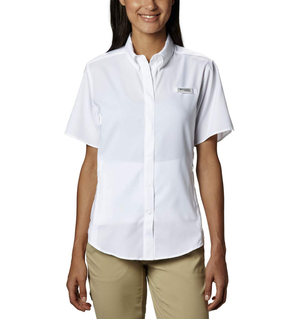 Ladies TamiamiII Short-Sleeve Shirt - WHITE - XS(D0102H785M8)