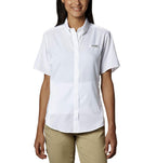 Ladies TamiamiII Short-Sleeve Shirt - WHITE - XS(D0102H785Z2)