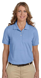 Ladies 56 oz Easy BlendPolo - WHITE - XS(D0102H763gP)