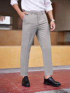 CB-COLEBROOK Mens Formal Pants Stretch Work Dress Pants 30/32/34/36/38 Quick Dry Lightweight Casual Comfy Trousers with Pockets