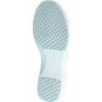 Genuine Grip 415-6.5W Womens Slip-Resistant Slip on Casual Shoes  White - Size 6.5 Wide