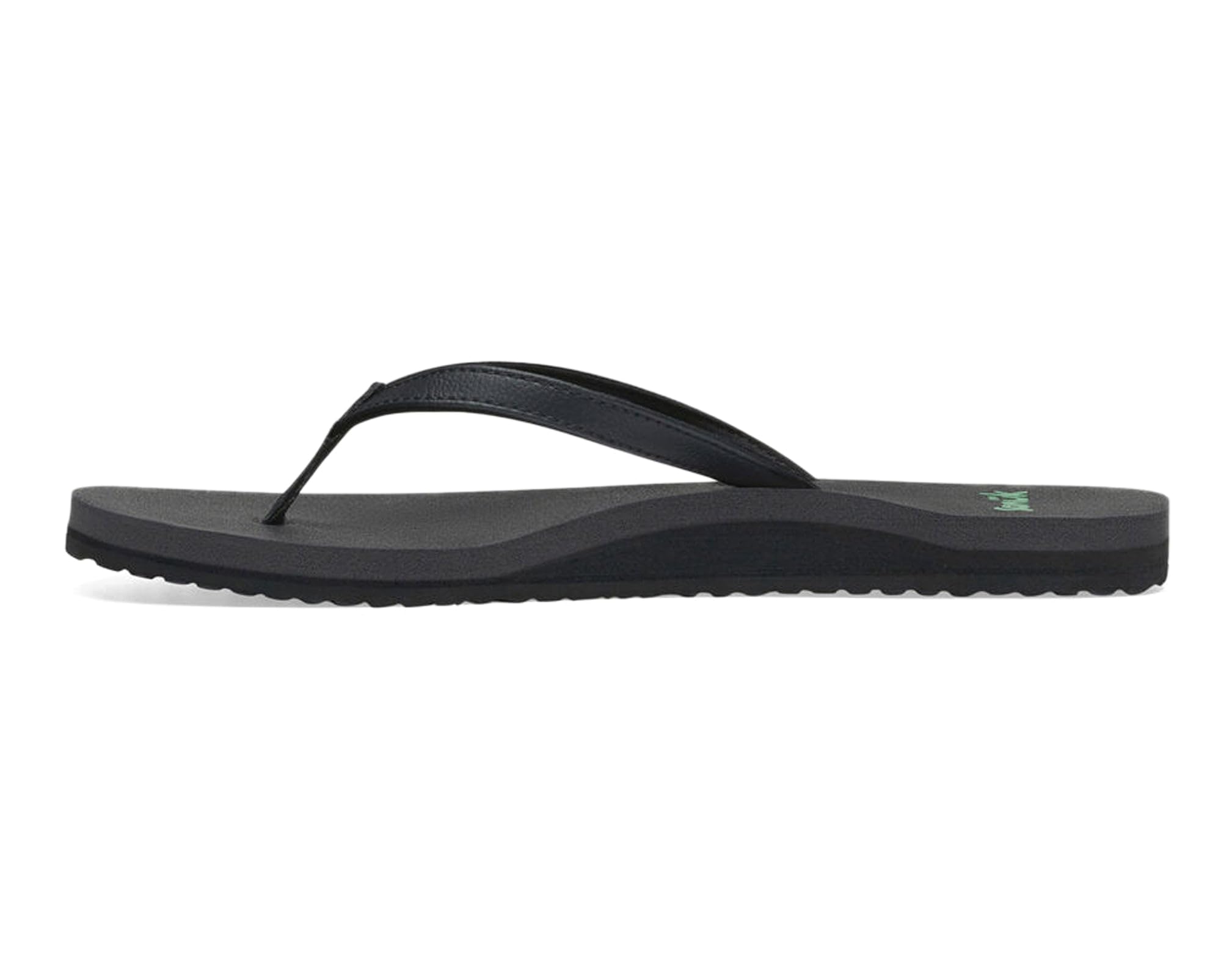 Sanuk Women's Yoga Joy Sandal, Black, 8 M US