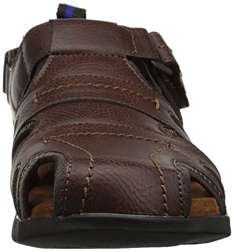 Nunn Bush Men's Rio Grande Closed Toe Fisherman Sandal, Tan, 9 M US