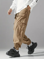 Indoprimo Men Cargo || Men Cargo Pants || Men Cargo Pants Cotton || Cargos For Men || Men Cargo Trouser - Paris (In, Alpha, Xl,