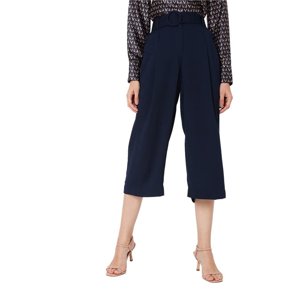 Vero Moda Regular Fit Pants(160990501_Navy Blazer_Xl)