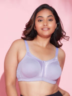 Nykd (Nyb101) Cotton Non Padded & Non Wired Everyday Bra For Women | M-Frame Structure For Bounce Control With Full Coverage & S