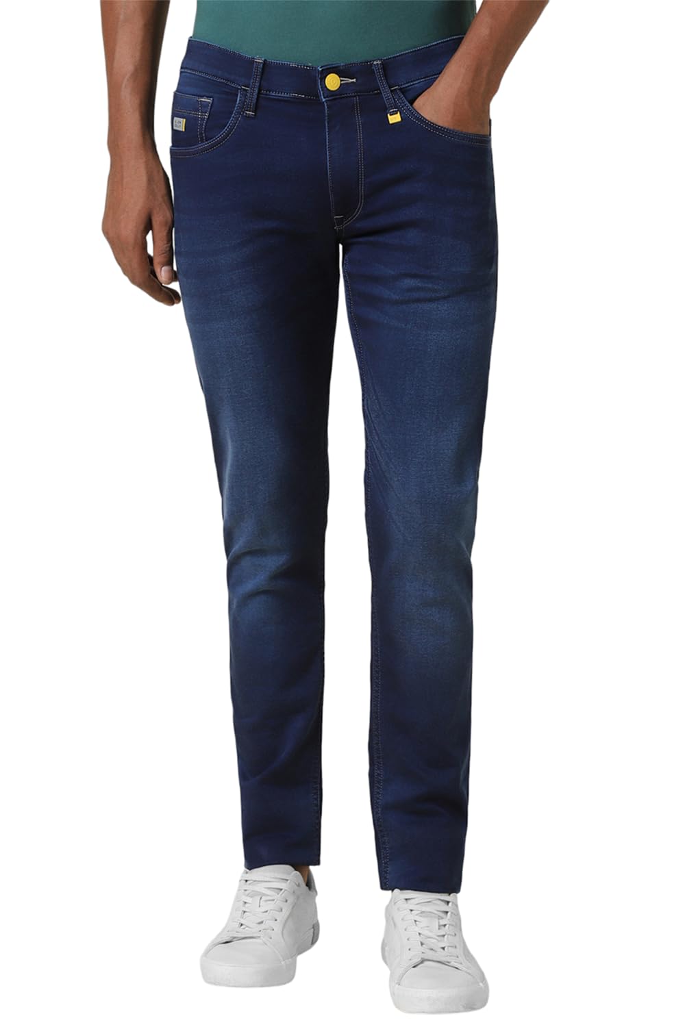 Allen Solly Men Skinny Fit Solid Jeans