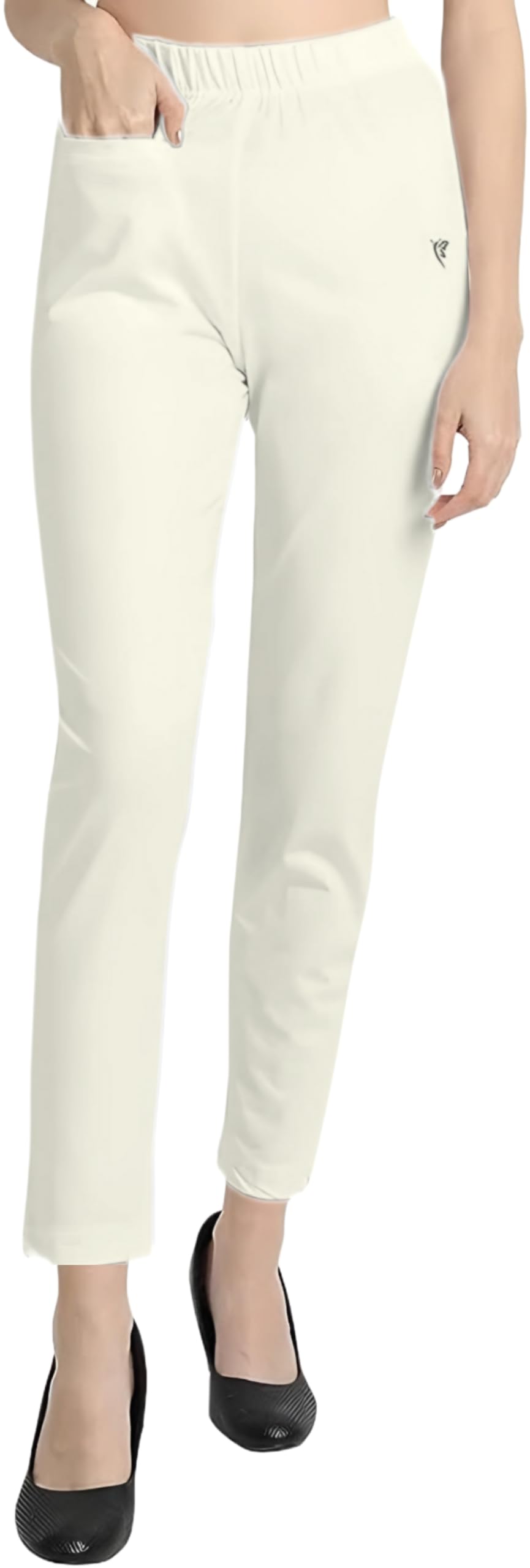 Comfort Lady WomenS Slim Legging (Kurti Pant_Cream 30