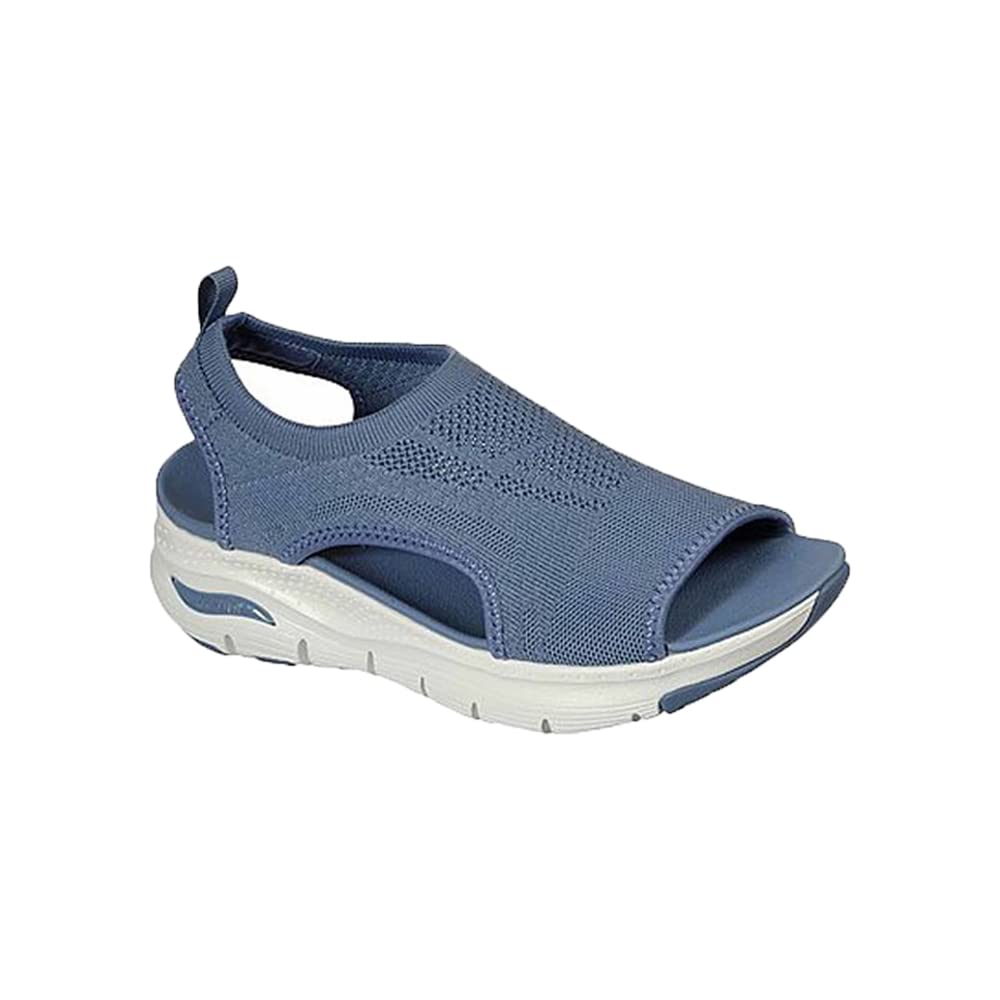 Skechers Women's Arch FIT-City Catch, Slate, 11