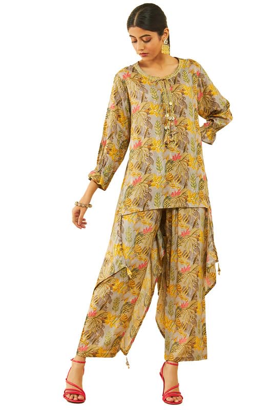 Soch Women Muslin Sequins Tracksuit