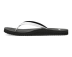 Sanuk Women's Yoga Joy Core | Flip Flops for Women | Yoga Sandals For Women | Memory Foam Footbed | Thin Strap, White, 7