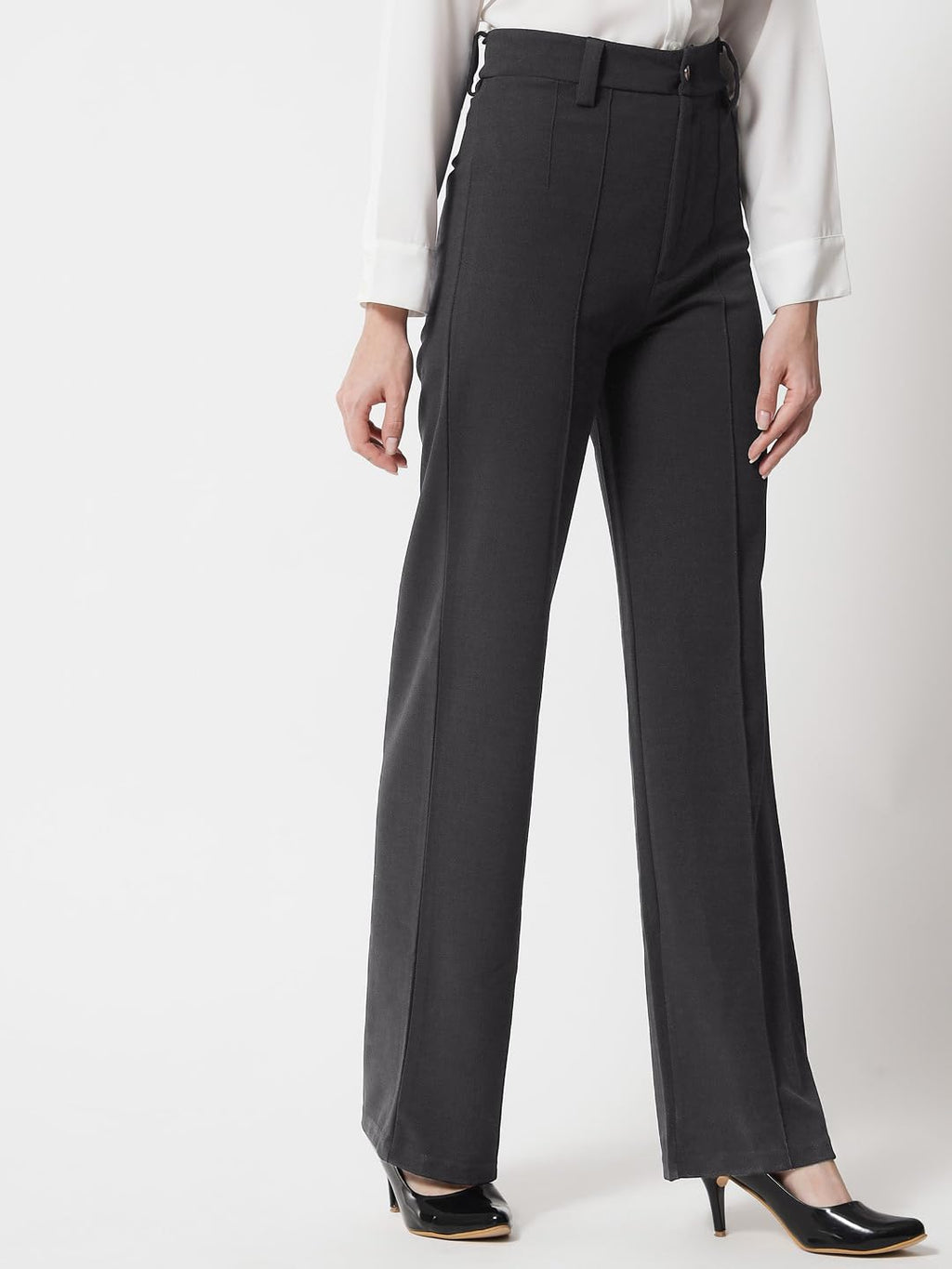 Kotty Women Regular Fit Viscose Rayon Trousers