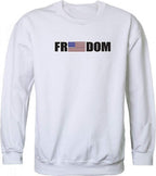 Graphic Crewneck, Freedom, White, L