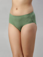 Enamor Women Mid Waist Cotton Panty