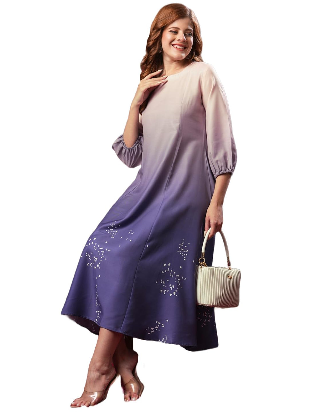 ANNI DESIGNER Womens Rayon Blend Printed Anarkali Kurta (Kaleel Grey_XXL_Grey_XX-Large)