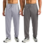Pinkmint MenS Combo Track Pant L Spendex Pocket Regular Track Pant L Stylish Sports & Gym Wear (Pack Of 2)