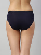 Enamor CR02 Stretchable Cotton Hipster Panties For Women Pack Of 3, Full Coverage, Grip Fit With Antimicrobial & Stain Release T