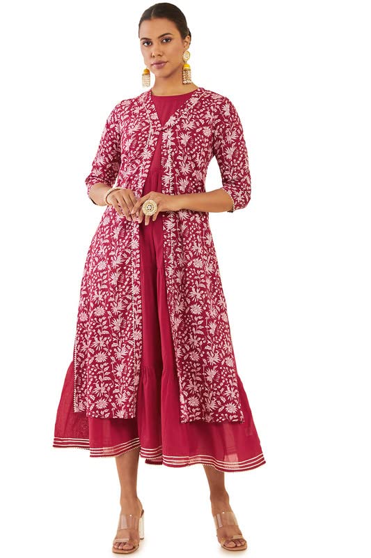 Soch Women Cotton Floral Print Jacket