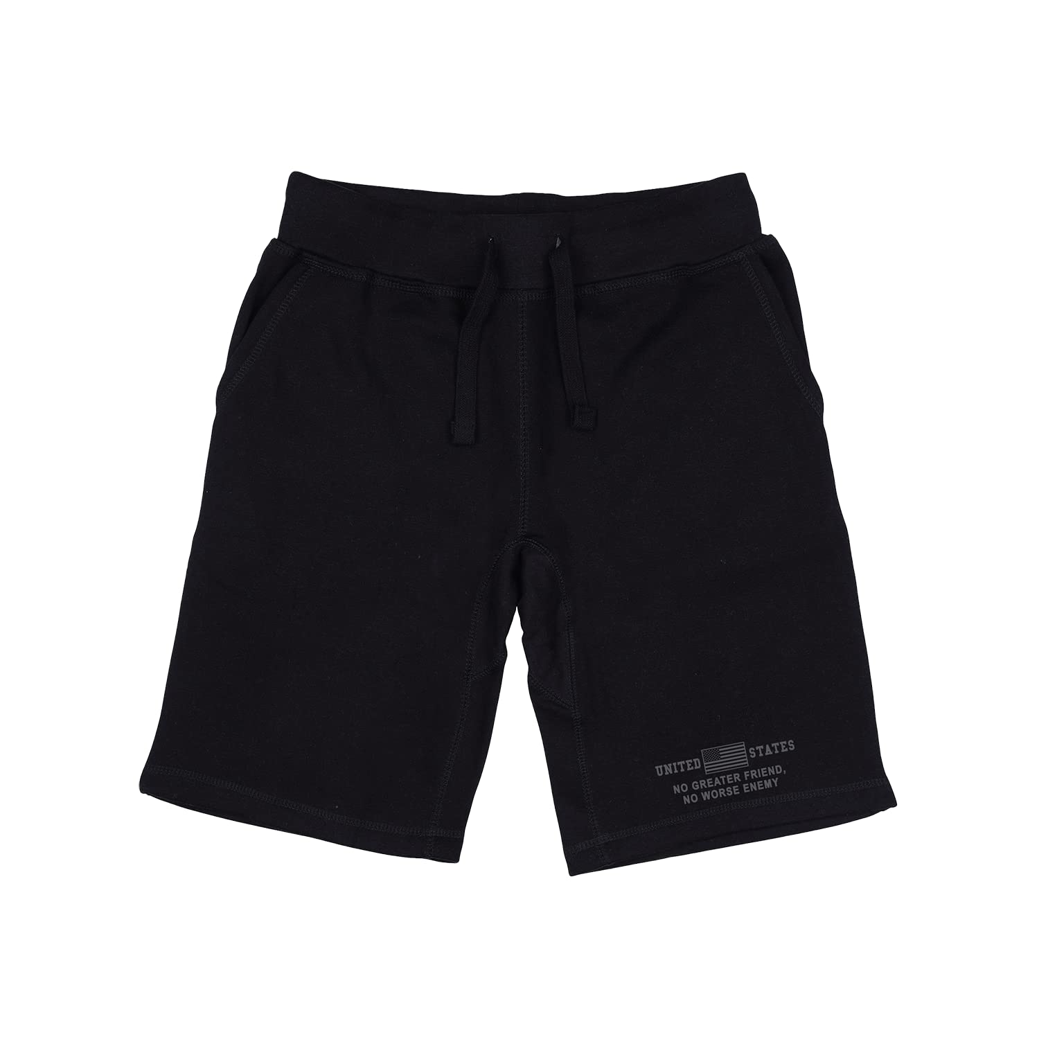Graphic Shorts, No Greater, Black, M